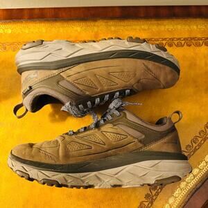 HOKA One One Women Challenger Low GORE-TEX Trail Hiking Brown Sneakers Shoes 7.5